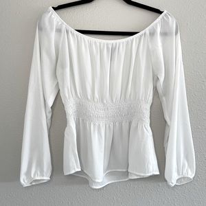 Bohemian White Blouse